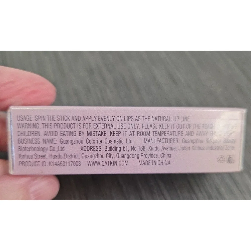 Catkin Moonlight Color-Changing Lip Balm C08-MERMAID, 0.12 oz NEW Sealed Box